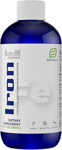 Suplemento de hierro iónico líquido | Deficiencia de hierro | Apoyo hormonal | Apoyo energético | Fomenta los músculos saludables