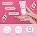 Dippity Do Girls with Curls Leave-In Curl Defining Cream - Anti-Frizz Styling Cream for Curly & Wavy Hair - Includes Shea Butter & Coconut Oil to Strengthen & Protect - 125 mL/4.2 fl oz