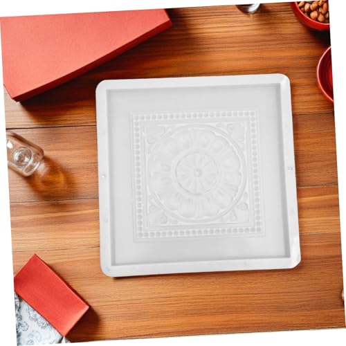 Molde cemento de plastico pavimento exterior antideslizante reutilizable 8