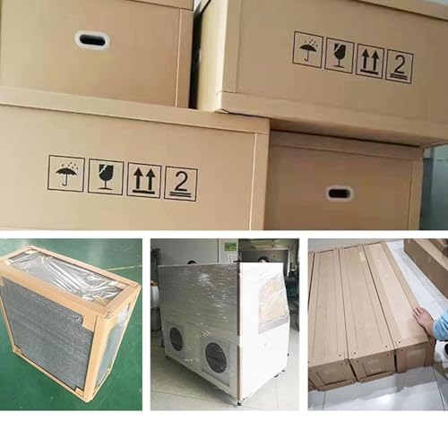 Paletteneckenschutz - Verstärkter Kartonkantenschutz für Versandkartons - Super Duty für Lager- & Industrieverpackungen (200 x 5 x 0,3 cm)