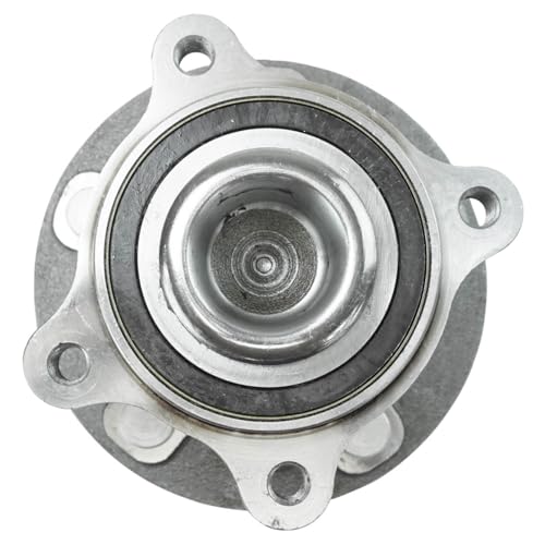 Image of TRQ Rear Driver and Passenger Side Wheel Bearing and Hub Assembly Set 2 Piece Compatible with 2011-2015 Chevrolet Cruze