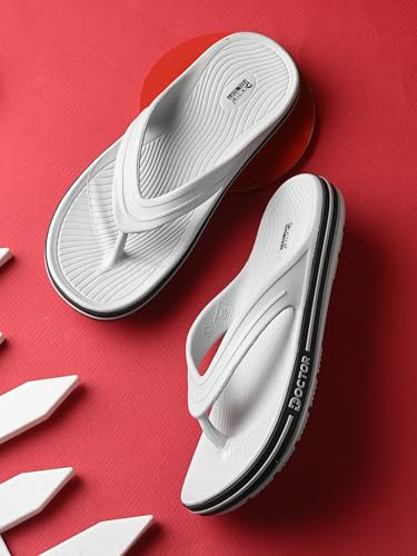 Image of Men's Comfort Flip Flops with Cushioned EVA Sole | Lightweight Anti-Slip Everyday Wear Slippers for Walking, Home, Outdoor & Casual Use