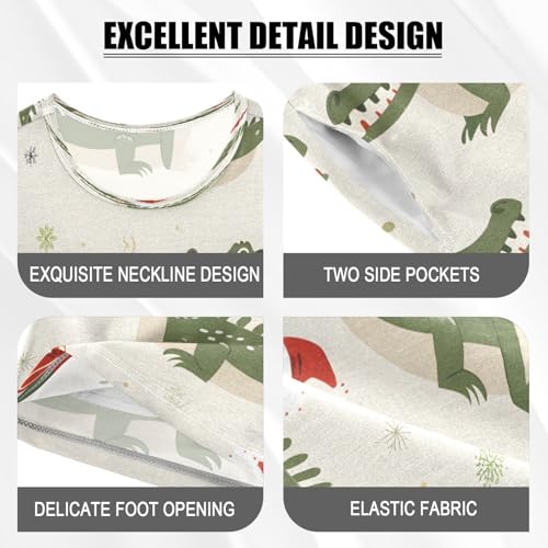 senya Short Sleeve Pajamas Sets Summer Cotton Sleepwear Crocodiles Hats4