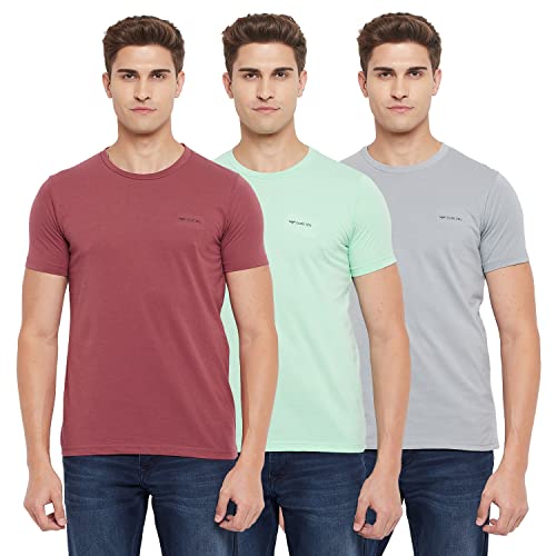 Image of Duke Stardust Men Half Sleeve Skylie Cotton T-Shirt