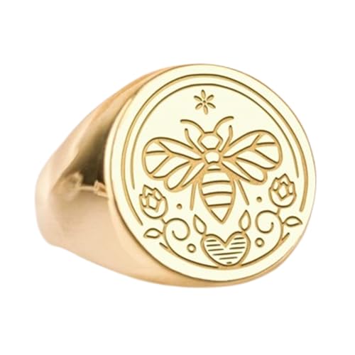Bague abeille mythologique argent 925 chevalière cadeau idéal homme femme