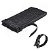 JeoPoom Attache Cable[50 Pcs], Sangles Sangles Câble, Réutilisables Serre Cable, Organisateur Rangement Cable, pour Attacher Les Câbles, Gaines, Fils PC, Fils Électriques etc(Noir)