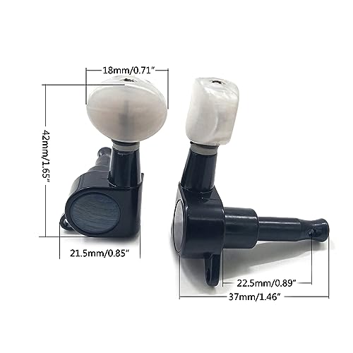 Chevilles d’accordage de cordes de guitare entièrement fermées – Mécaniques de rechange pour guitares électriques acoustiques – Faciles à utiliser – Accessoires de guitare durables et faciles à - Les Beatles, Paul McCartney, John Lennon, RIngo Starr, George Harrison Chevilles d'accordage de cordes de guitare entièrement fermées - Mécaniques de rechange pour guitares électriques acoustiques - Faciles à utiliser - Accessoires de guitare durables et faciles à – Image 7