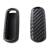 2Pack Silicone Carbon Fiber Pattern car Key case Cover Keychain for Smart Mazda MX-5 2 3 5 6 CX-3 CX-5 CX-9 Accessories fob Shell Key Bag