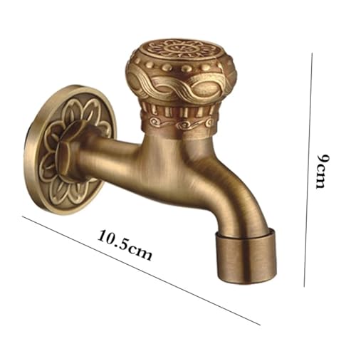 Grifo de jardín antiguo para evitar pérdidas de agua y goteras en lavaderos 5