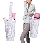 IwIeIaIrI Yoga Mat Bag for Women with Large Size Pocket and Zipper Pocket,Yoga Gifts Accessories with Adjustable Shoulder Strap- Fits Most Workout Stuff