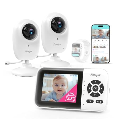 Simyke 1080p Smart AI Baby Monitor