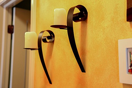 Lily'S Home SW310 Lily’S Home Pillar Candle Wall Sconces thumb #1