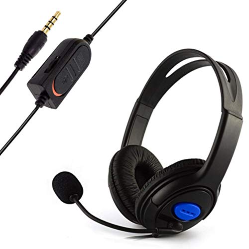 Gaming-Headset mit Mikrofon für Xbox One, PC, PS4, 3,5 mm Surround-Stereo-Gaming-Headsets mit Mikrofon, weiche Memory-Ohrenschützer für PC, Videospiel