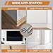Veesper 100PCS Double Headed Skirting Nails Invisible Seamless Baseboard Tacks Carbon Steel Fasteners with Special Sleeve Tool for Wood Trim and Panel