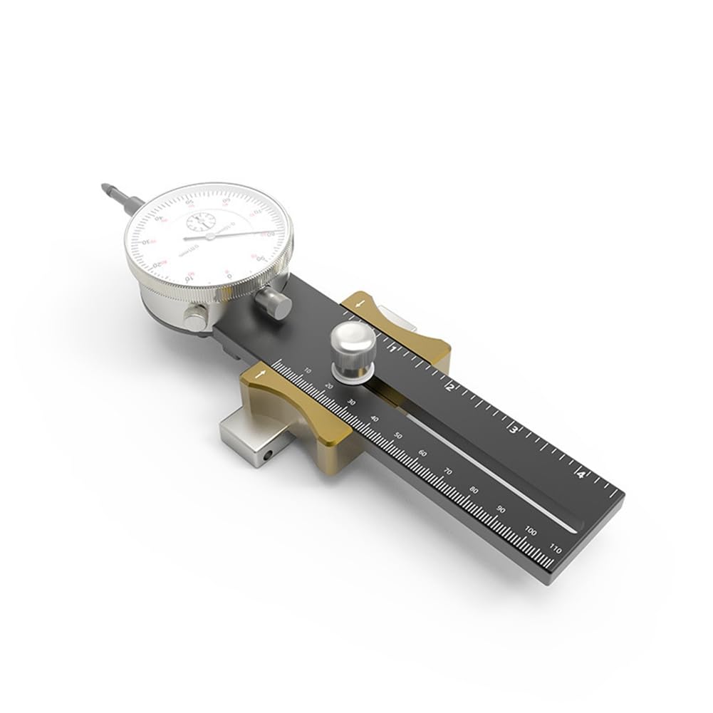 Tiyao Black Table Saw Dial Gauge Corrector About 230Mm Long For Saw Table Saw Blade Parallelism Correction