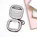 RLSOCO Hard Case for Bowers & Wilkins Pi7 S2 / Pi6 / Pi5 S2 / Pi5 / Pi7 True Wireless Earbuds | Shockproof, Dustproof, Water-Resistant Storage Pouch with Sturdy Metal Hook (Case Only)