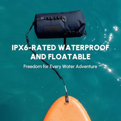 Image of Premium Roll Top Closure Cooler Backpack | Kayaking Beach Paddle Boarding Watersports, 24 Hours Insulated Leak Proof Zipperless Soft Cooler for Men for Fishing