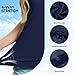 Women's Polo Shirts Short Sleeve Quick Dry UPF 50+ Sun Protection Business Casual Collared Shirt Tennis Golf Shirt Work Tops (NB XL) Navy