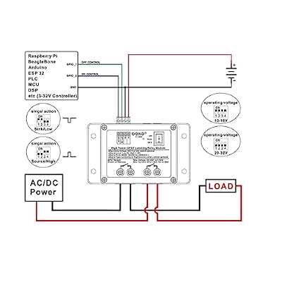 12V/24V DPST 80A/250VAC 50A/30VDC Latching Relay Module