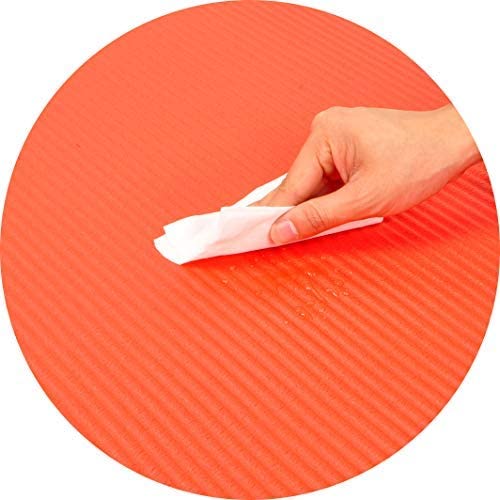 Balancefrom Gocloud All-Purpose 1-Inch Extra Thick High Density Anti-Tear Exercise Yoga Mat With Carrying Strap (Red) #TOP3