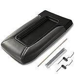 OLVEVLO3 Center Armrest Console Lid Replacement Kit for 1999-2007 Chevy Silverado, Avalanche, Suburb