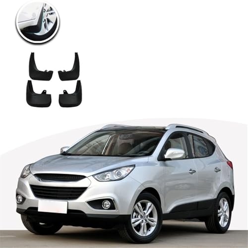 Guardabarros ix35 accesorios de coche delanteros y traseros contra salpicaduras 2