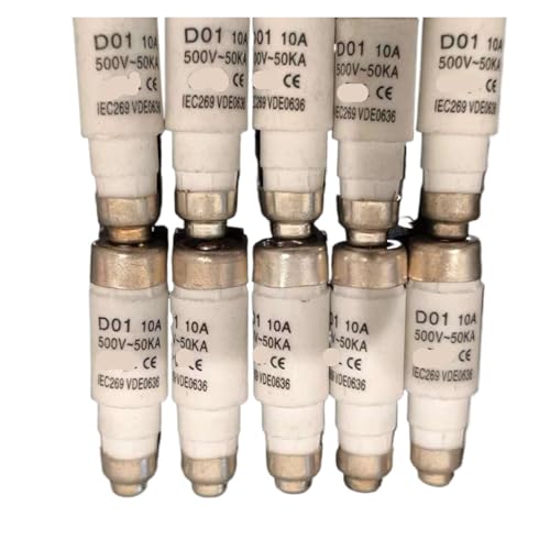 Fusibles D01 10NZ01 pour remplacer une cartouche grillée sur circuit de prise 10A