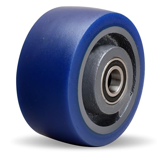 4" x 2" Hamilton S-HS-4SPB HS Swivel Caster, Poly-Soft® Wheel, 600 lb. Capacity