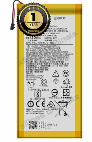 Image of HX40 Battery for Motorola X4 XT1900-1, XT1900-2, XT1900-3, XT1900-4, XT1900-5, XT1900-6, XT1900-7 Battery with 1 Year Warrant** (B10)