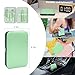 10 in 1 Manicure kit Personal Care Men's Accessories, Professional Nail Kit Pedicure Kit, toe nail clippers for Men and Beauty Tools Portable Set, Travel deluxe Beauty Tools Convenience Set(Green)