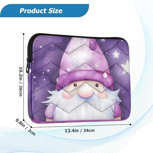 Funda para portátil 13-14 pulgadas impermeable morada miniatura 3