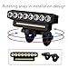 RiToEasysports Bike Lights, 6 Modes Water Proof 8 Led USB Rechargeable Headlight with Horn for Mountain Off Road Cycling