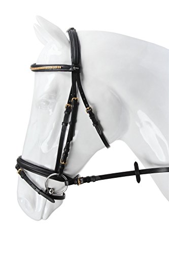 Horka Bride Pneu, Black/Silver