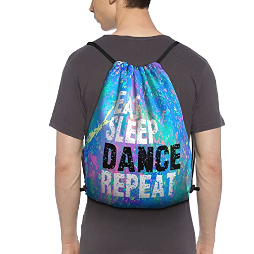 Drawstring Backpack Gym String Bag Sports Drawstring Sackpack For Women Men3