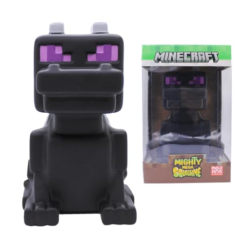 Minecraft Mighty Mega Squishme – Ender Dragon – Large Slow-Rise Squishy Toy – Official Minecraft Merchandise (12')