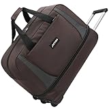 【Fonctionnalité Tout-Terrain】 : Conçu pour une utilisation flexible, le sac peut être roulé en douceur sur ses roulettes durables, transporté via les poignées supérieures et latérales robustes, ou porté comme un sac à dos. Cette conception multimode garantit un transport confortable dans les aéroports, les rues de la ville, les trottoirs irréguliers et divers environnements de voyage