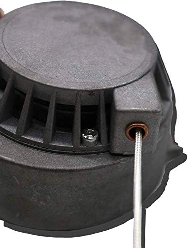 Miniatura 6 de Arrancador de retroceso fácil de arrancar para motor de 2 tiempos 47cc 49cc Dirt Bike Pocket Bike Mini ATV (negro)