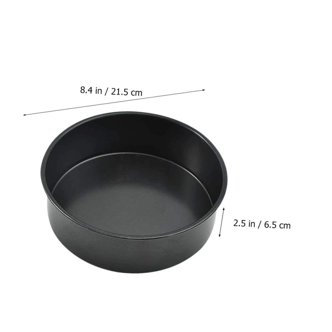SHINEOFI 3 Stück Teiliges Carbonstahl Backform mit Abnehmbarem Hebeboden Antihaftbeschichtete Kuchenformen für Torten Cheesecakes Mousse Langlebig Kratzfest Leicht zu Lösen