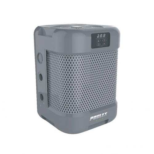 POOLEX - PC-QBC050 - Pompe à Chaleur Q - Line 5 Full Inverter 5kW - 20-35 m3 - Capacité 5,5-1,12 KW - Chauffage/Refroidissement/EcoSilent/Degivrage