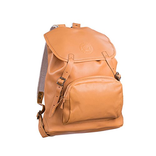 Beckmann Leather Backpack 26 L Natural, beige Fashion