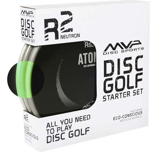 MVP Disc Sports 3-Disc Eclipse R2 Disc Golf Starter Set (Models May Vary)