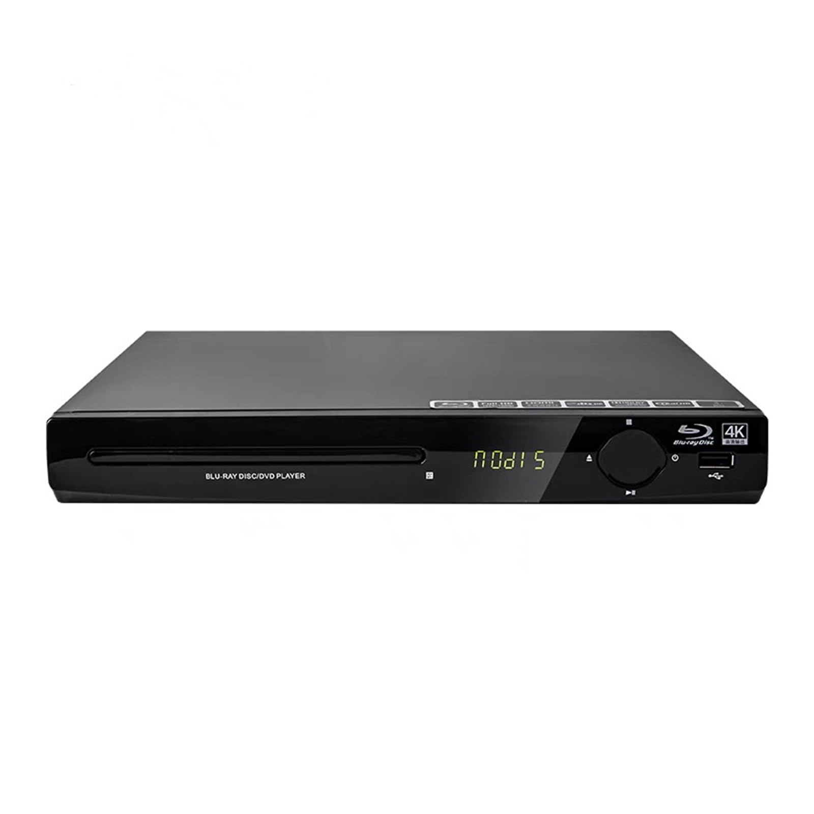 LNHHG G2805 Blu-Ray Player 1080P HD DVD Player Cd Player Portable Multimedia Digital DVD TV