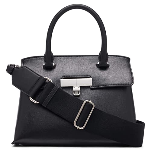 Calvin Klein Women's Becky Mini Crossbody Bag – 2 in 1, Vegan Leather, 2 Pockets2