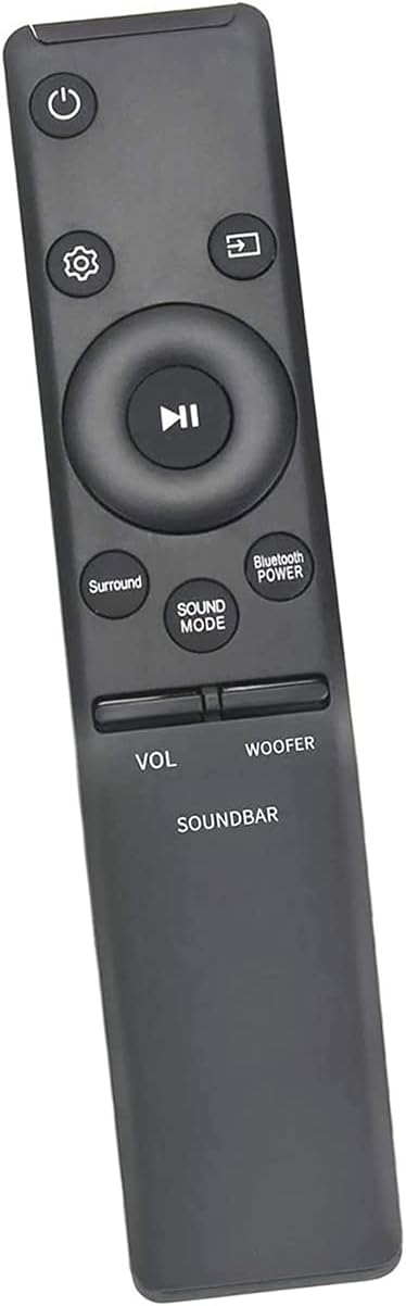 AULCMEET AH59-02758A Replacement Remote Control Compatible with Samsung Soundbar WV60M9900AV HW-M550 HW-M370/ZA HW-M430 HW-M430/ZA HWMM36 HWMM37 HW-M360/ZA HWMM4500C HWMM45C HW-M370