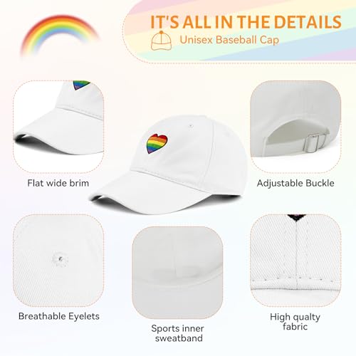 Image of American Trends Baseball Cap for Women Men Adjustable Cotton Dad Hat, Classic Plain Ponytail Hat for Workout & Everyday Wear