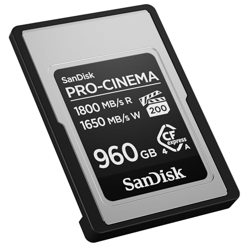 SANDISK 960GB PRO-Cinema CFexpress Type A, Up to 1800MB/s Read Speeds - image 3