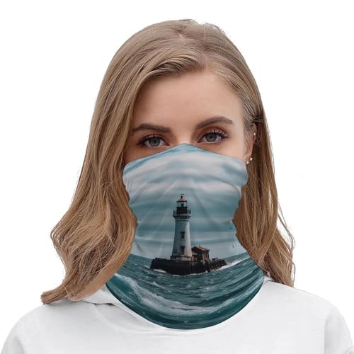 Cubreboca de cuello para hombre y mujer, balaclava con protección contra el viento, mascarilla respirable, pañuelo, cubre cara, bufanda, gorro para esquí, senderismo, ciclismo miniatura 5