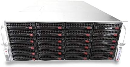 Supermicro CSE-846 4U Rackmount Server with X9DRi-F, 2X Xeon E5-2637 3.0GHz 2 Core, 16GB DDR3, LSI 9210-8i IT Mode, 24x Trays Included, 1200W PSUs, Rails Included (Renewed)