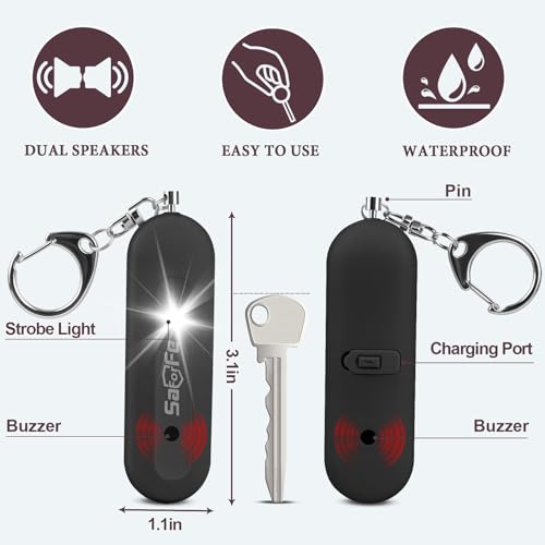 Alarma Personal Recargable