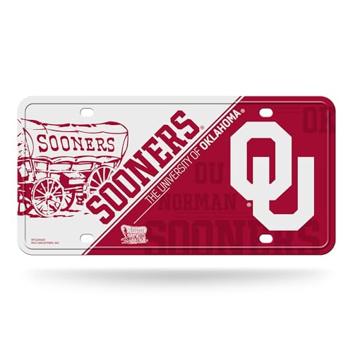 Rico Industries NCAA Oklahoma Sooners Metal Tag
